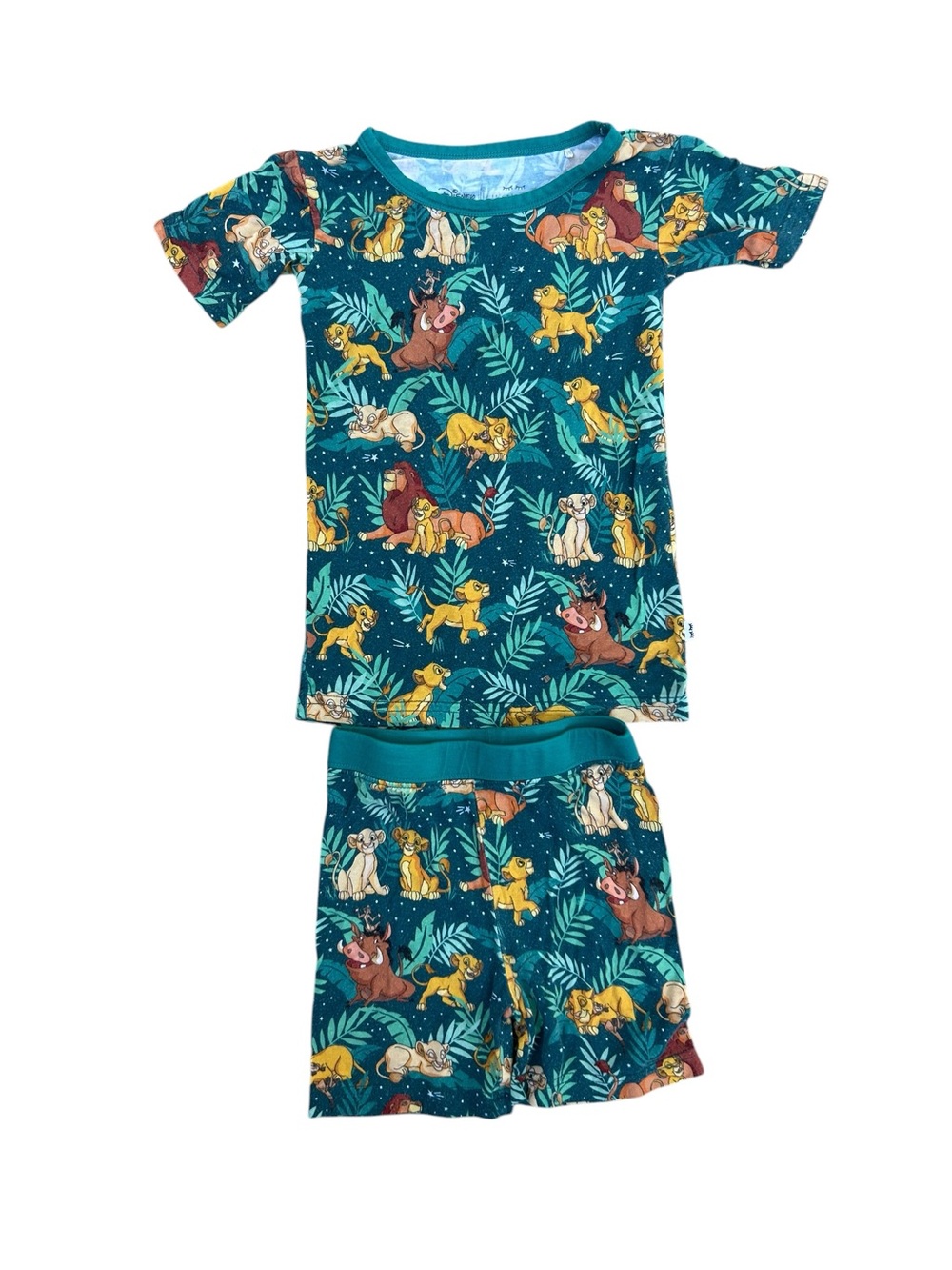 Disney Lion King Little Sleepies Shorts and Tee Pajamas 3T